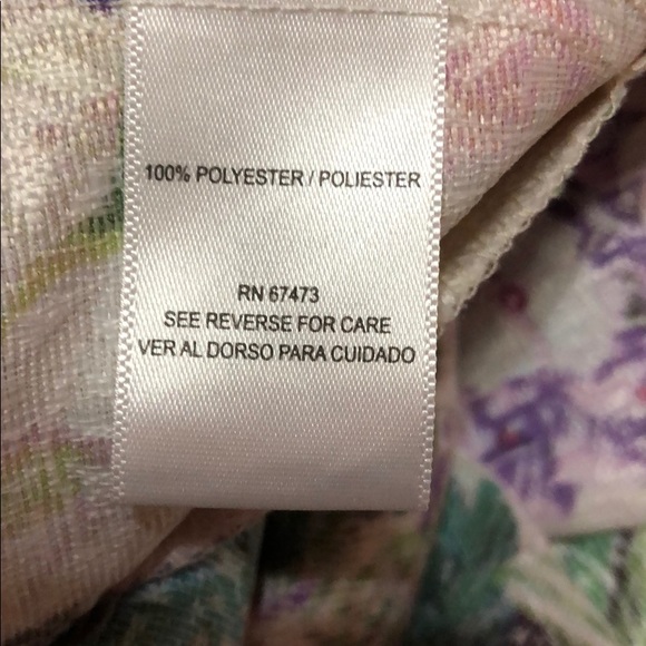 Danny & Nicole Flowered Dress absolutely beautiful - Picture 15 of 16